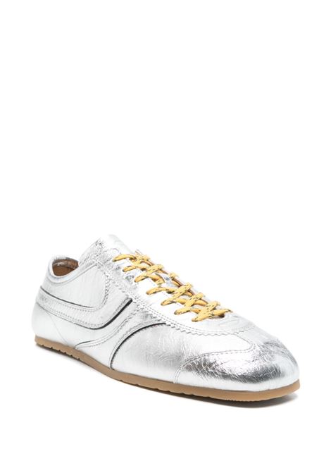 Sneakers in pelle in argento Dries van noten - uomo DRIES VAN NOTEN | MS2511500952